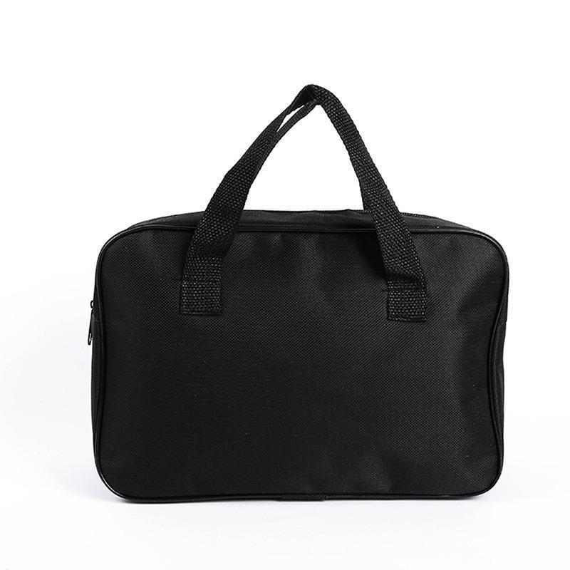 BUBM Draagtas voor desktop, pc, opbergtas, reistas, tas voor het vervoer van hostcomputer, monitor, toetsenbord en muis, Zwart, 54 * 44 * 52cm, Reizen