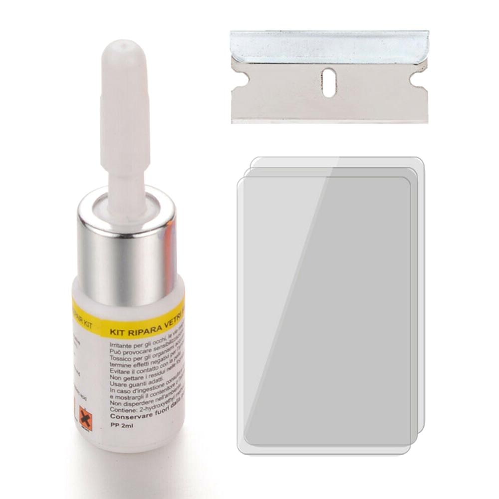 Hars Set Voorruit Diy Glas Kras Reparatie Vloeistof Auto Universele Fixing Tool Vensterglas Venster Crack Reparatie Onderhoud Gereedschap