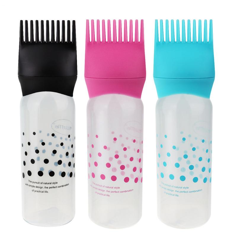 170 Ml Verven Shampoo Fles Plastic Afgestudeerd Haarverf Fles Hervulbare Salon Haar Verven Stomerij Flessen Styling Tool