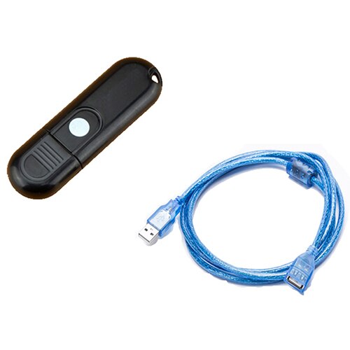 Zwift ANT+ USB Transmitter Receiver Compatible Garmin Bryton Bicycle Computer Cycle Bluetooth Speed Cadence Sensor USB ANT Stick: Default Title