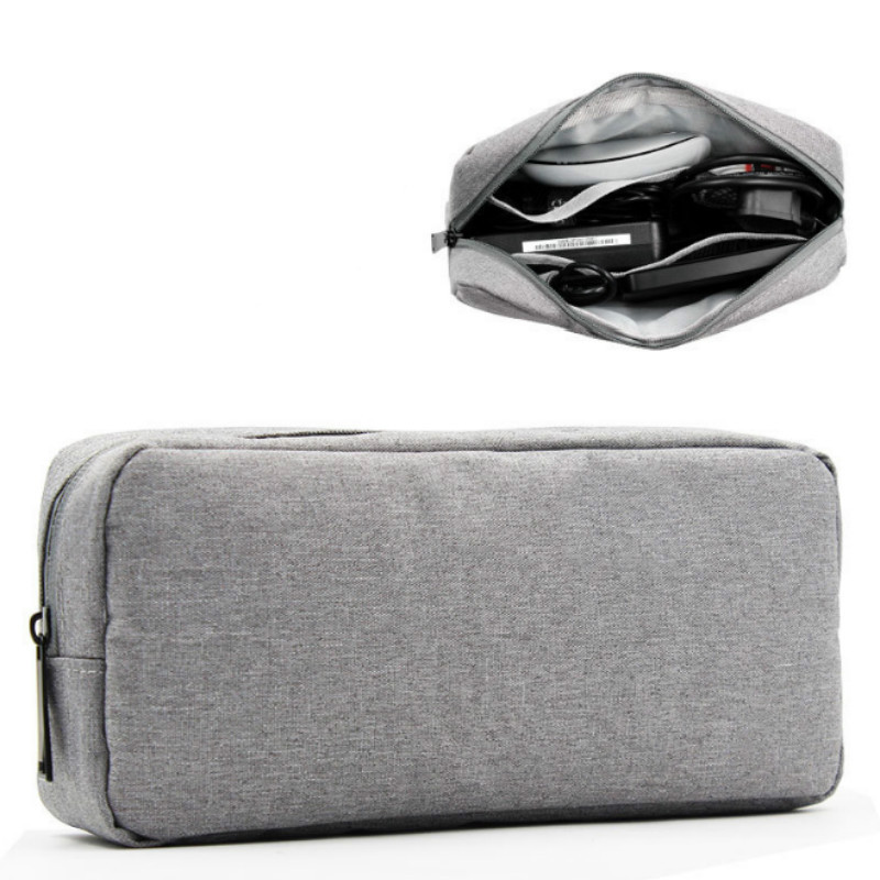 Business Travel USB Cable Bag Electronics Storage Bag Digital Gadget Oxford Zipper Organizer Case