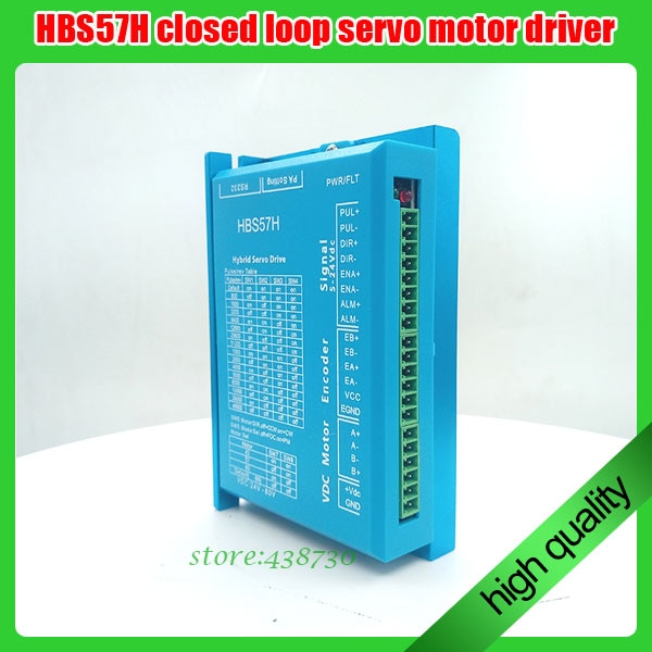 Contrôleur de CNC de servomoteur d'étape hybride de conducteur de servomoteur de boucle fermée de HBS57H