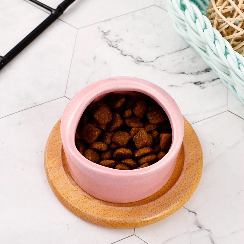 Cuenco de cerámica para hámster, pequeño Animal lindo, sin derrames, sin rotación, soporte para comida y agua, suministros para mascotas, 3 uds.