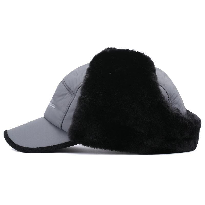 Vinter mænd og kvinder varm fiskeri hat udendørs fortykkelse bjergbestigning kold cap ørebeskyttere holde varm cap