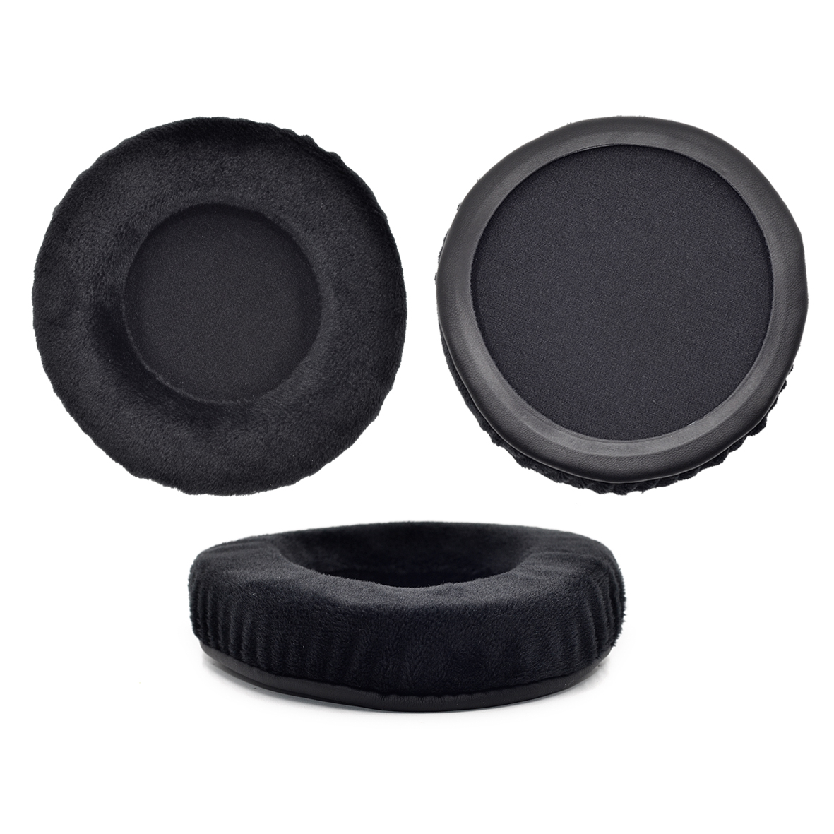 Defean All size Velour Memory Foam Earpads - Suitable for Sennheiser, AKG, HifiMan, ATH, Philips, Fostex, Sony headphone