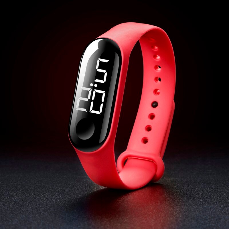 Horloges Led Elektronische Sport Lichtgevende Sensor Horloges Mode Mannen En Vrouwen Eenvoudige Waterdichte Horloges Alarm Outdoor: G