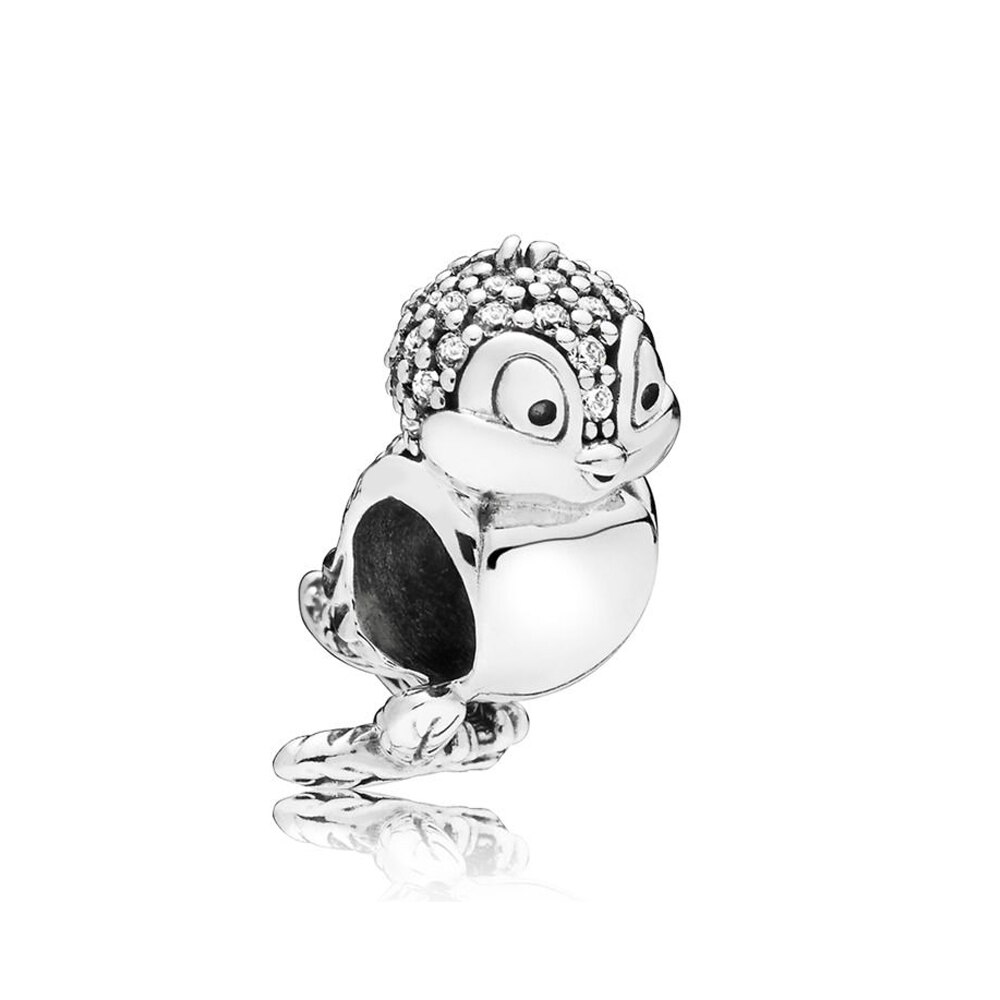 Moda nowy 100% 925 Sterling srebrna sowa ryby żaba i inne kolekcja zwierząt Charm Stringing Diy bransoletka biżuteria prezent: 13