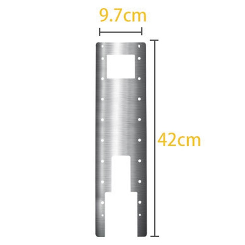 Accessoires pour Scooter électrique Ninebot ES2, pièces de mise à niveau du châssis, plaque de protection blindée, accessoires en acier inoxydable 304