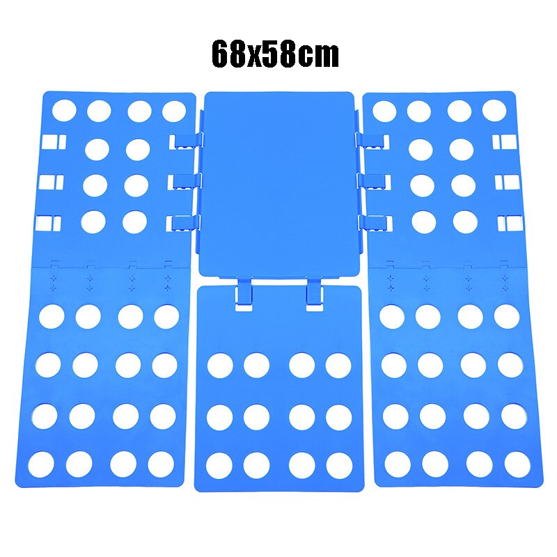 Clothes Folding Board Adults Child Clothing Folder Bender Plastic Practical Detacha All Size Quick Fold the Clothes T Shirts: Blue for adult