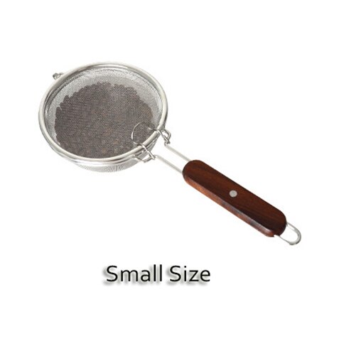 Handmade Coffee Roaster Machine Stainless Steel Made Hand Use Coffee Bean Baker Wooden Handle Roasting Machine: A 1pc