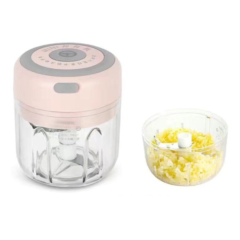 Electric Mini Garlic Press Mincer Food Chopper Processor for Pepper Vegetable Nuts Crushed Ginger Baby Food Maker: PK  250SML