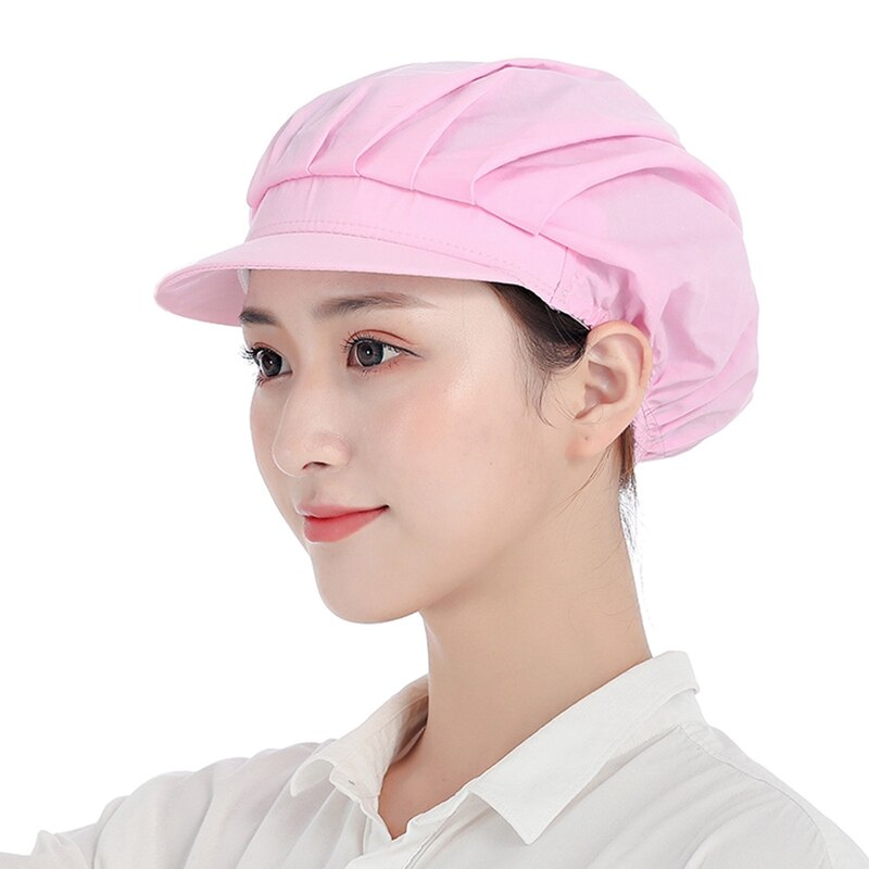 Unisex Chef Hat Elastic Chef Cap Kitchen Baking Cooking Hat For Men Women: HT5416PK