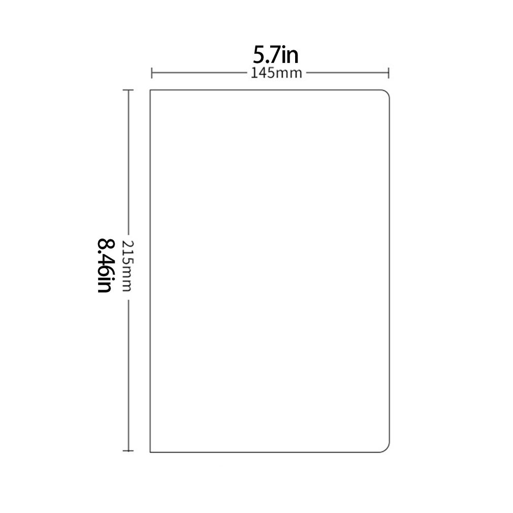 Calendar Schedule Notepad A5 Narwhal Efficiency Manual Calendar Notepad Month Plan Korean Diary Notebook