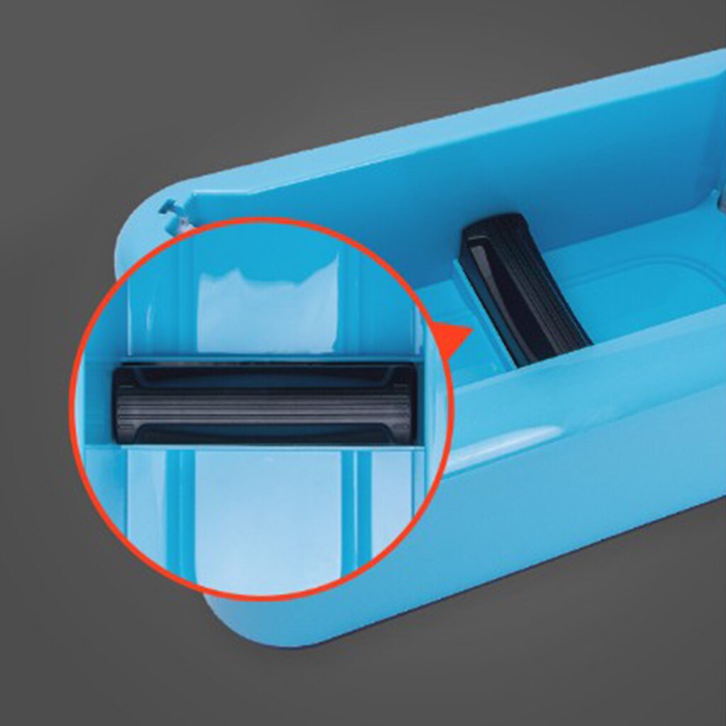 Automatic Shoe Cover Dispenser Overshoes Machine for Home Office Hotel Blue