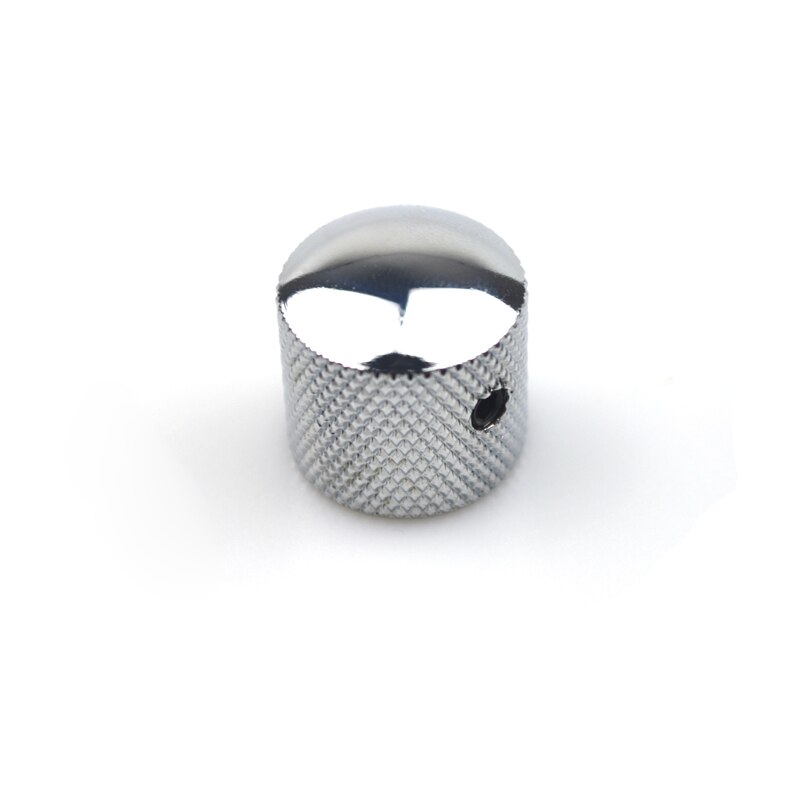 Manopola del volume del tono della chitarra professionale in metallo Potenziometro Cappello Cappello Parti di chitarra di grandi dimensioni Manopola di spinta con foro Accessori Guitarra: Navy Blu