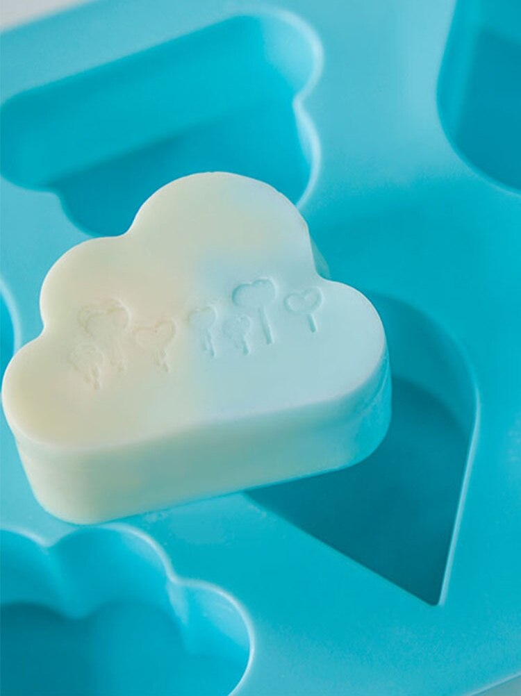 Cloud Water Droplets Silicone Mold DIY Handmade Soap Silicone Mold Soap Cloud Raindrop Style Silicone Mold
