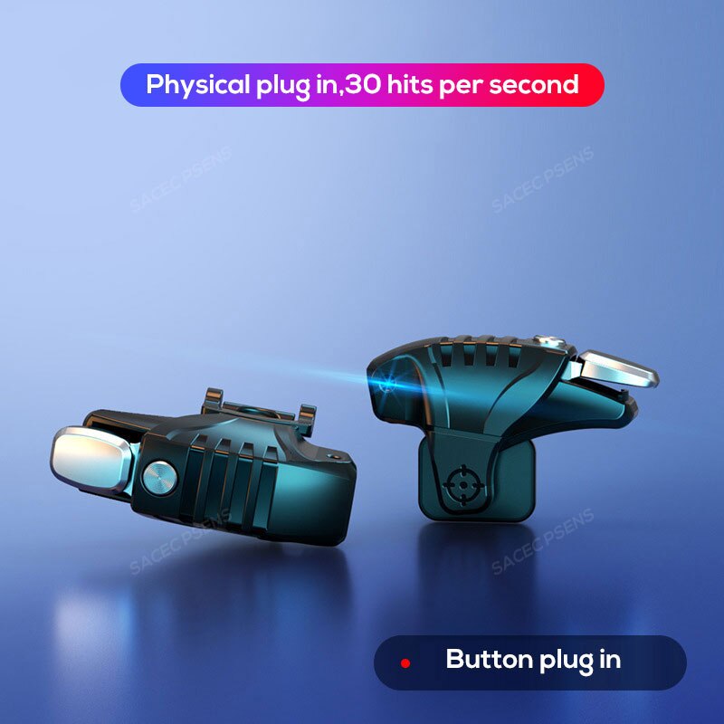 SACEC PSENS kontroler do gier na telefon komórkowy wyzwala telefon grzejnik 2w1 Smartphone uniwersalny wentylator chłodnicy Shooter L1R1 Gamepad Joystick