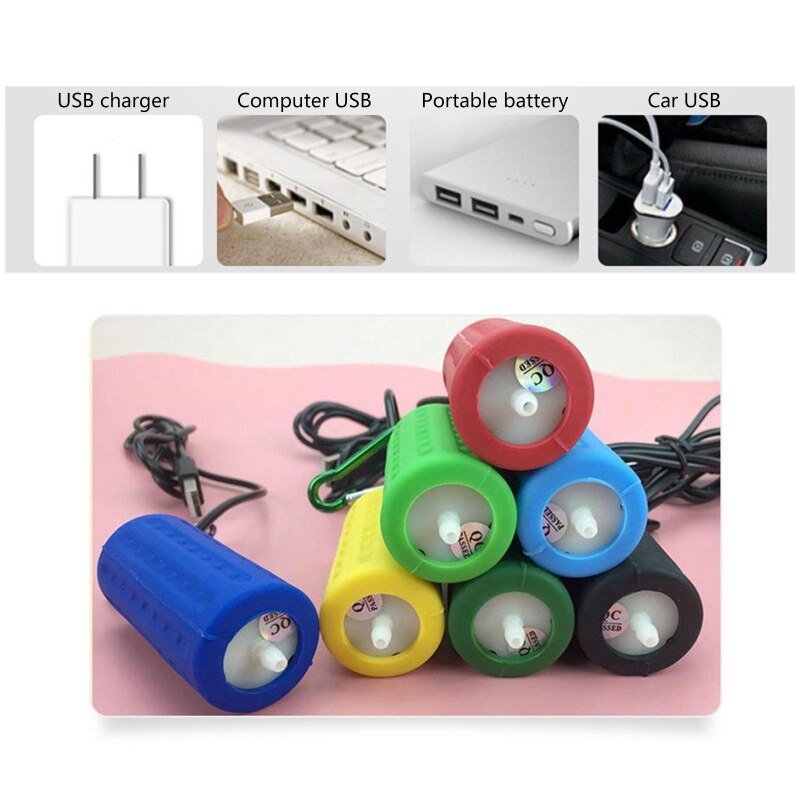 Aquarium Mini Air Pump Whisper Quiet Air Pump USB Bubbler for Salt and Fresh Water Fish Tank Fountain Pond Oxygen Pump