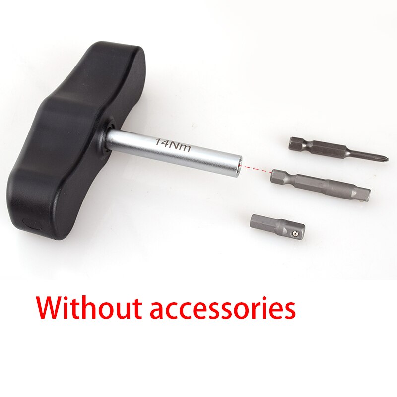 WISRETEC T-Handle Fixed Torque Wrench Bike Spanner Repair Tools CNC Blade Precise Tightening Torque Detection 14NM