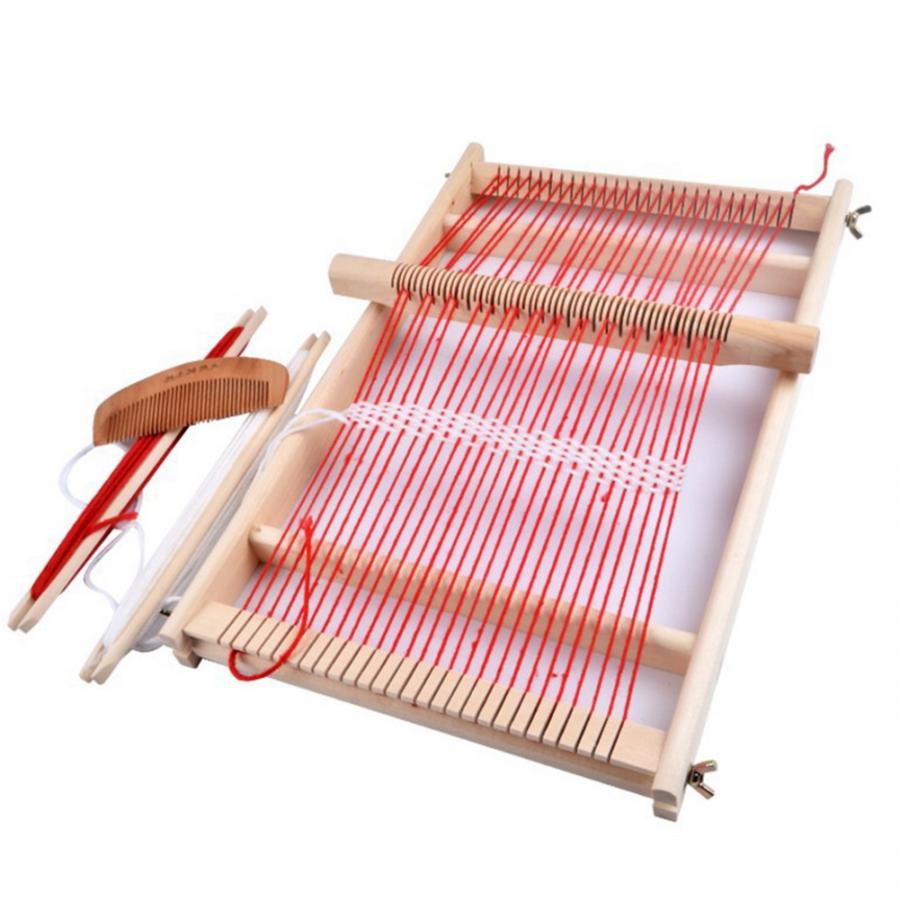 Kinder Weben Spielzeug DIY Hand Stricken Maschine Handwerk Pädagogisches Kinder Spielzeug Hängen Ostern Kunst Handwerk