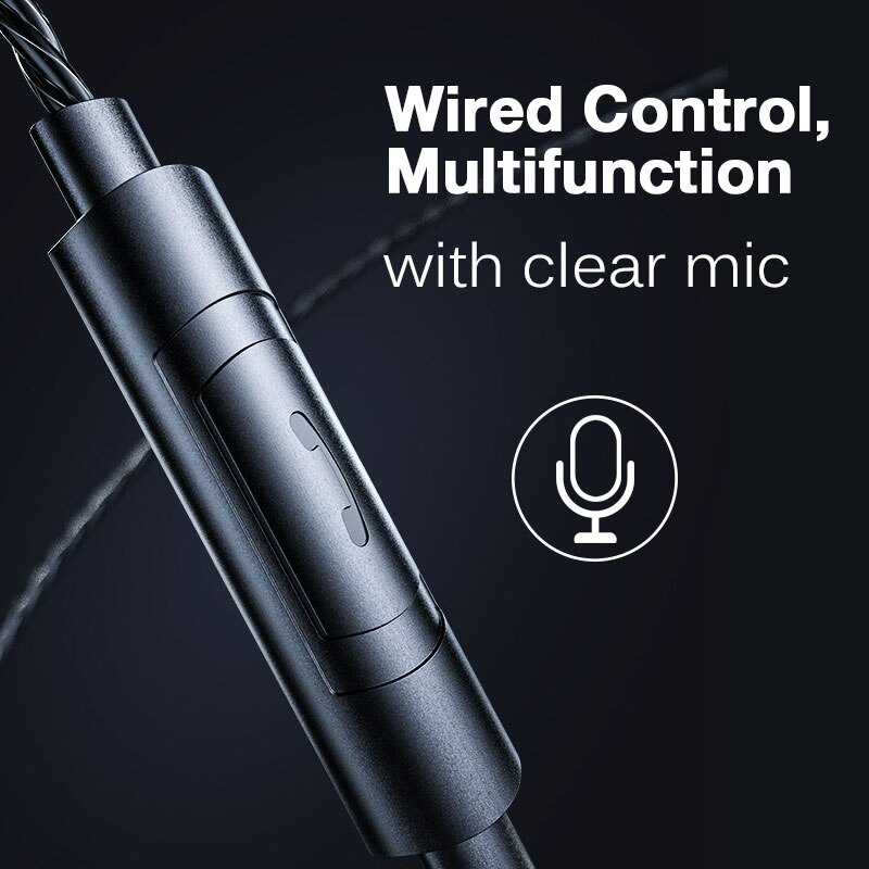 Super Bass Hoofdtelefoon Hifi Stereo In-Ear Oortelefoon Noise Cancelling Wired Oortelefoon met Microfoon voor Sony Xiaomi Zuiger Huawei