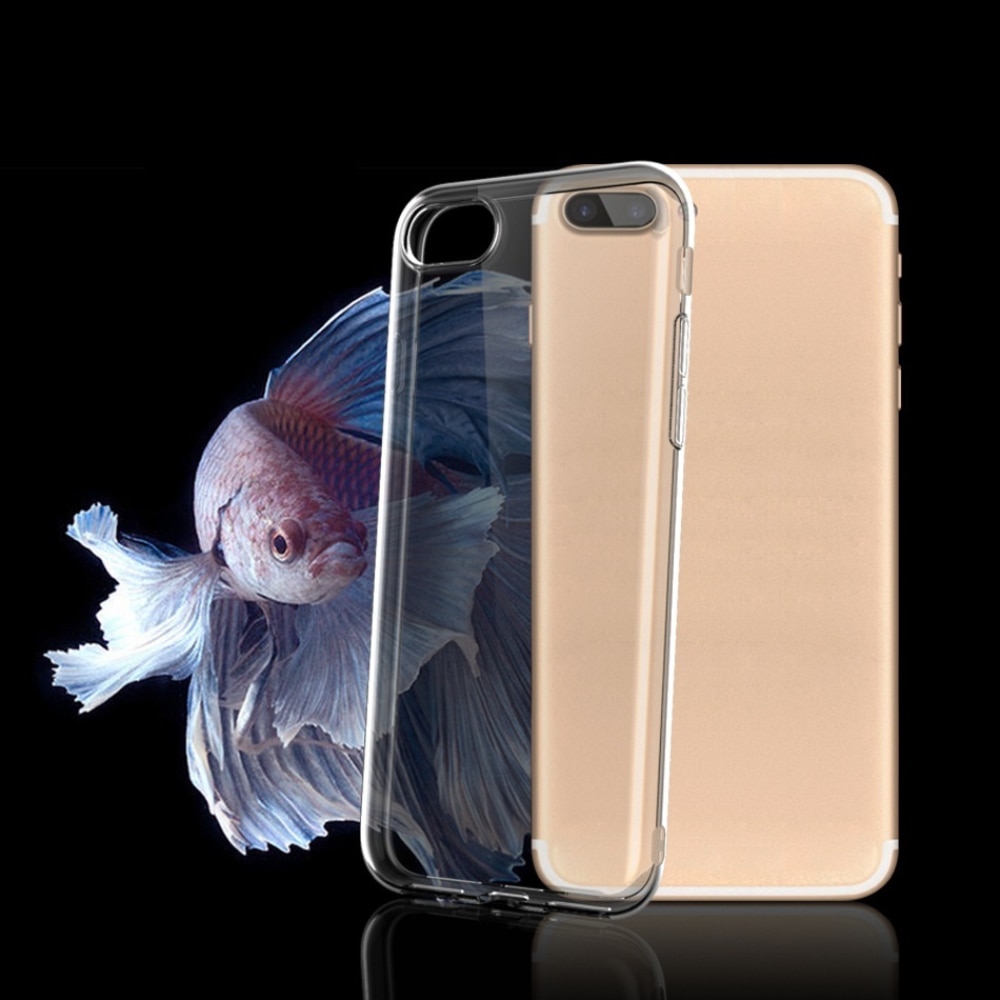 Funda de teléfono Delgado NFH para iPhone 5 y 5s SE 6 6S X funda transparente suave de silicona TPU para iPhone 7 7 Plus 8 Plus