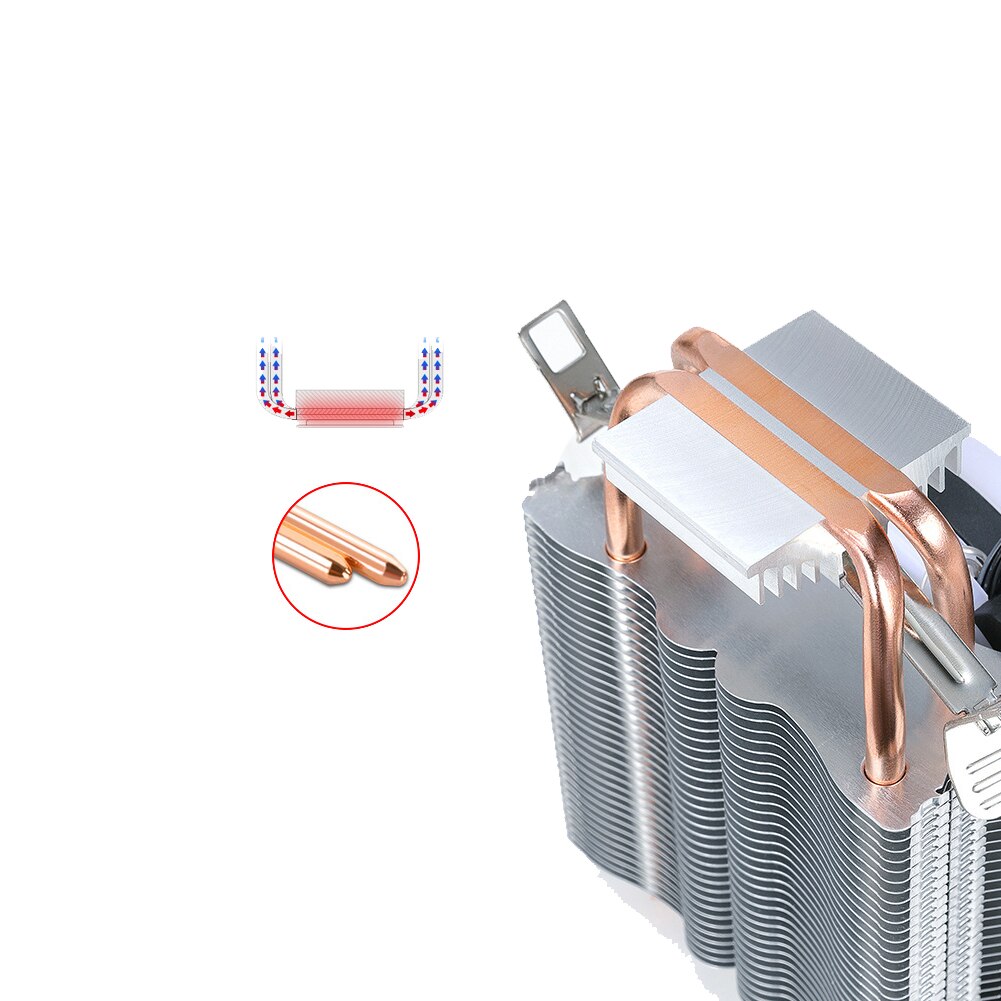 Silent CPU Cooler Fan 90mm 3PIN For Intel LGA 775 1150 1151 1155 1156 1200 1366 AMD AM2 AM3 AM4 Socket Efficient Ventilador