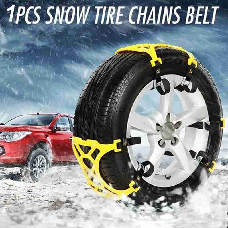 Auto Vrachtwagen Wiel Tire Modder Sneeuwkettingen Emergency Riem Accessoires Universele Auto Dikkere Tpu Kettingen