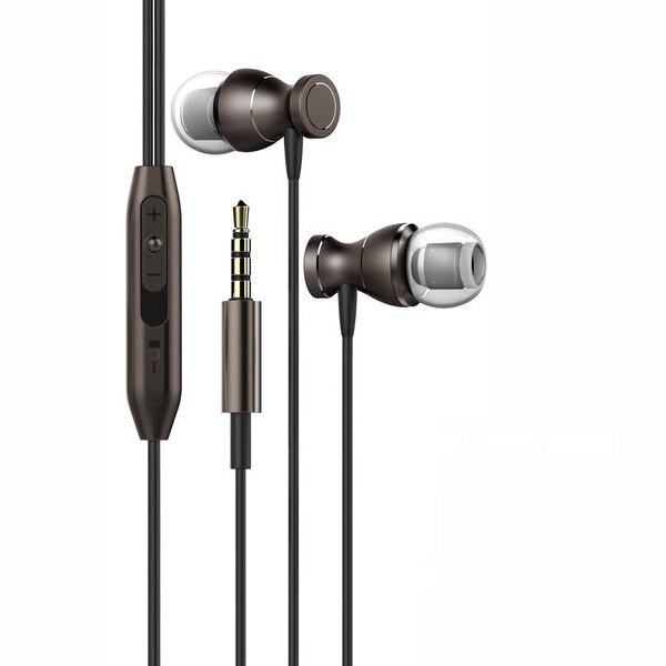 Sport Bass Sound Koptelefoon Telefoon Headsets Controle Magnetische Duidelijkheid Stereo Sound Hoofdtelefoon Met Oortelefoon Voor Iphone Mobiele Telefoon: Dark Gray