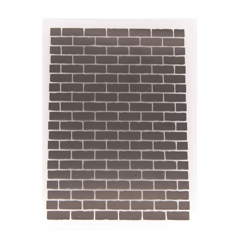Brick wall Embossing Folders for Papers Photo Album Making Cards Supplies DIY 3D Plastic Scrapbooking Cutting Dies