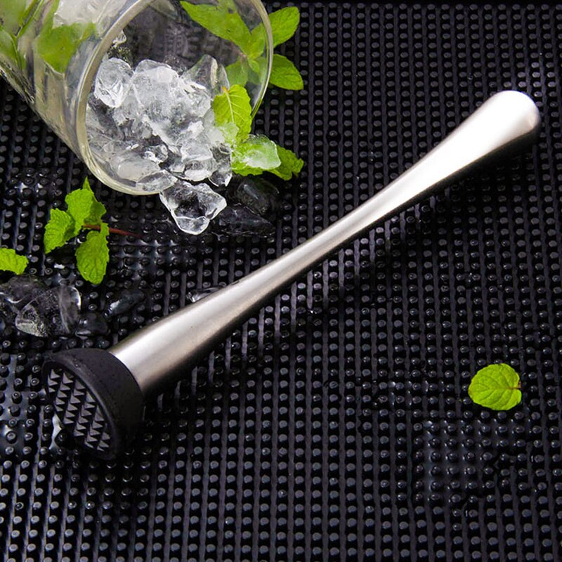 1Pc Cocktail Muddler Stainless Steel Muddler DIY Drink Muddler for Mojito Cocktail Crushed Ice Mint Fruit Muddler Wine Bar Tools