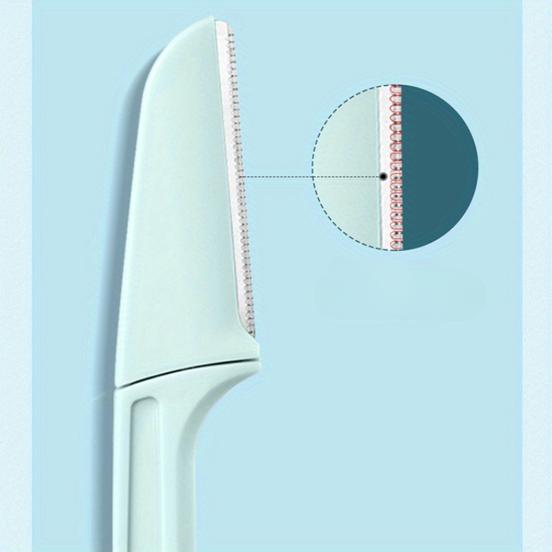 3 stücke Sicher Falten Damen Gesicht Rasierer Augenbraue Trimmer Klinge Anti-Scratch Rasierer Make-Up Werkzeuge Augenbraue Trimmer Gesicht Rasierer für Frauen