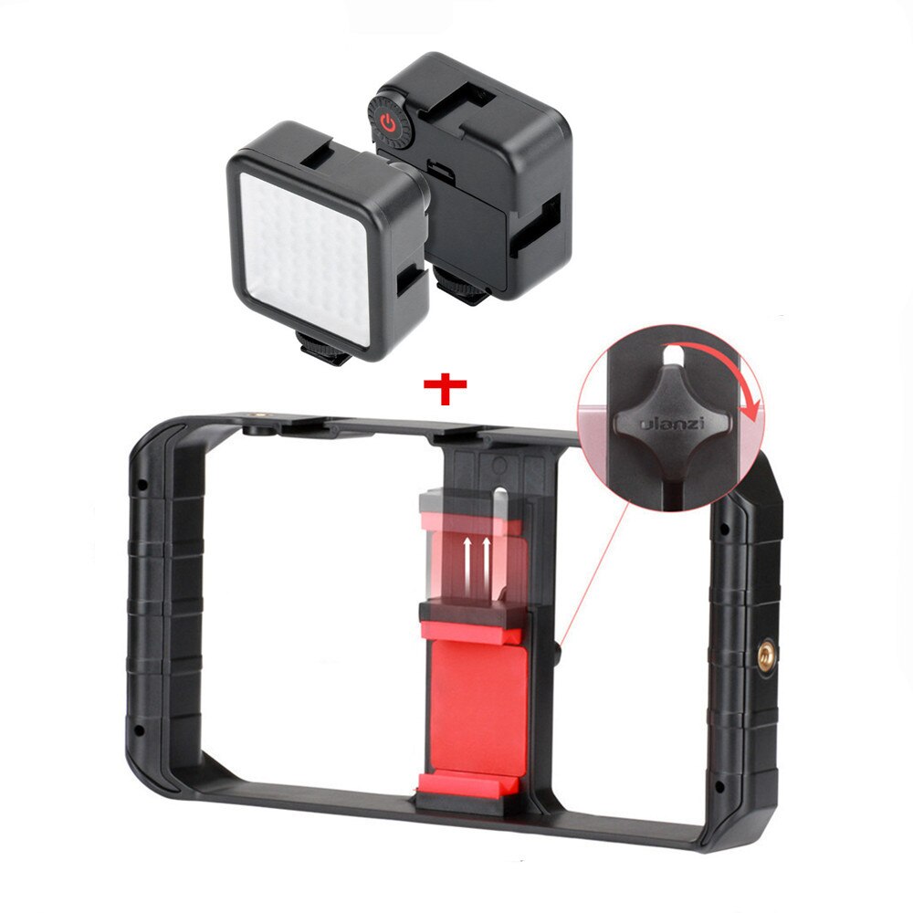 Ulanzi U Rig Pro Smartphone Video Rig Hand Grip Filmmaken Case Telefoon Video Stabilizer Handheld Statief Voor Iphone Android: 02