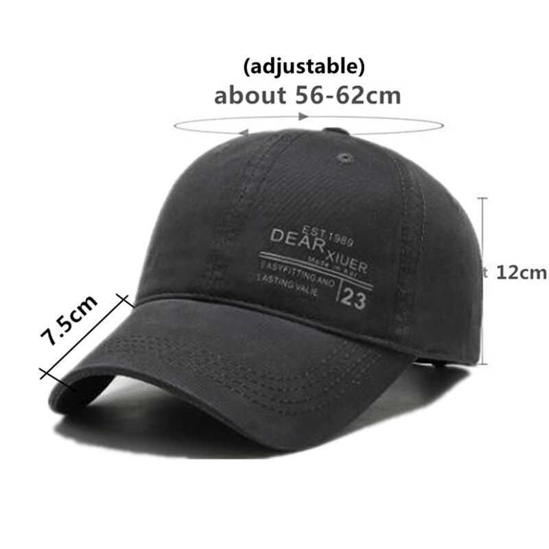 SILOQIN unisex cotton baseball cap for men women fitted hat gorras snapback hats washed caps adjustable couple hat brands cap