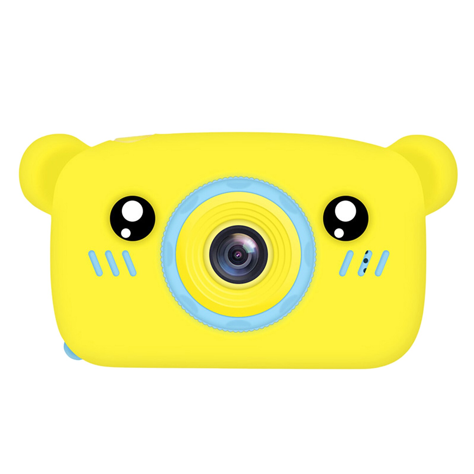 Leuke 2.0 ''Inch Hd 1080P Kids Kinderen Baby Digitale Camera 600Mah 1440x1080: Yellow Bear