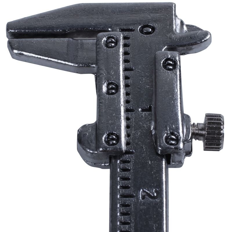 GTBL srebrna symulacja noniusz suwmiarka Model linijka slajdów brelok