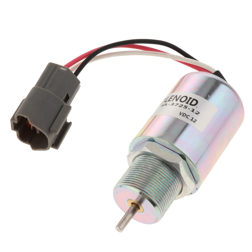 SA-3725-12 Fuel Shutdown Shutoff Solenoid for MAHINDRA Max 28 Tractor, 12V