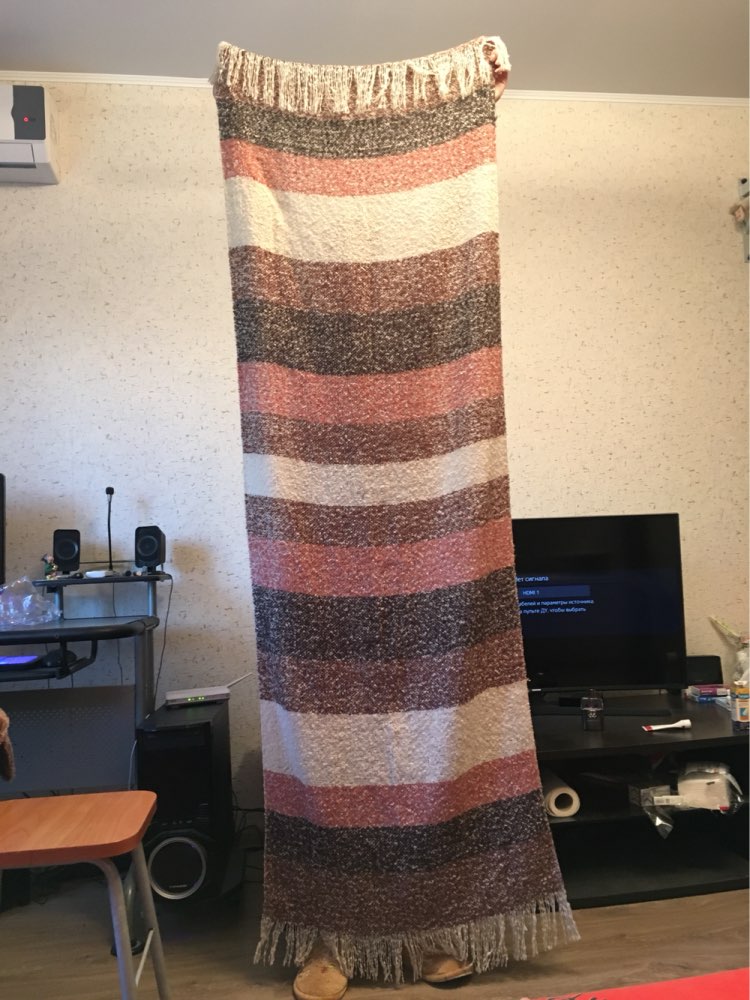 Women Fall Winter Mohair Cashmere Like Scarf Long Size Warm Scarves & Wraps For Lady Casual Patchwork Accessories