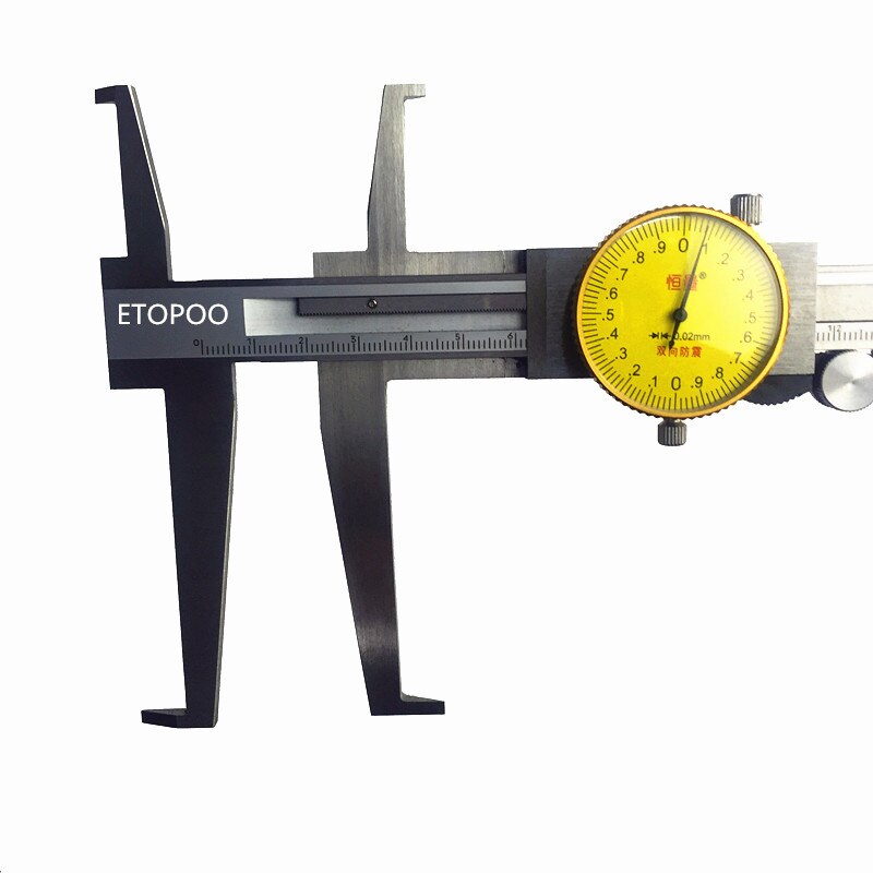 Inside Groove Dial Caliper 9-150mm 0.02mm With Knief Edge Dial Inside Groove Vernier Caliper Inside Slider Caliper