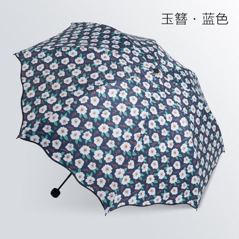 Sun Protection Windproof Portable Umbrella Travel Girls Luxury Cute Parasol Umbrella Rain Women Sombrilla Ambrella BW50YS: style12