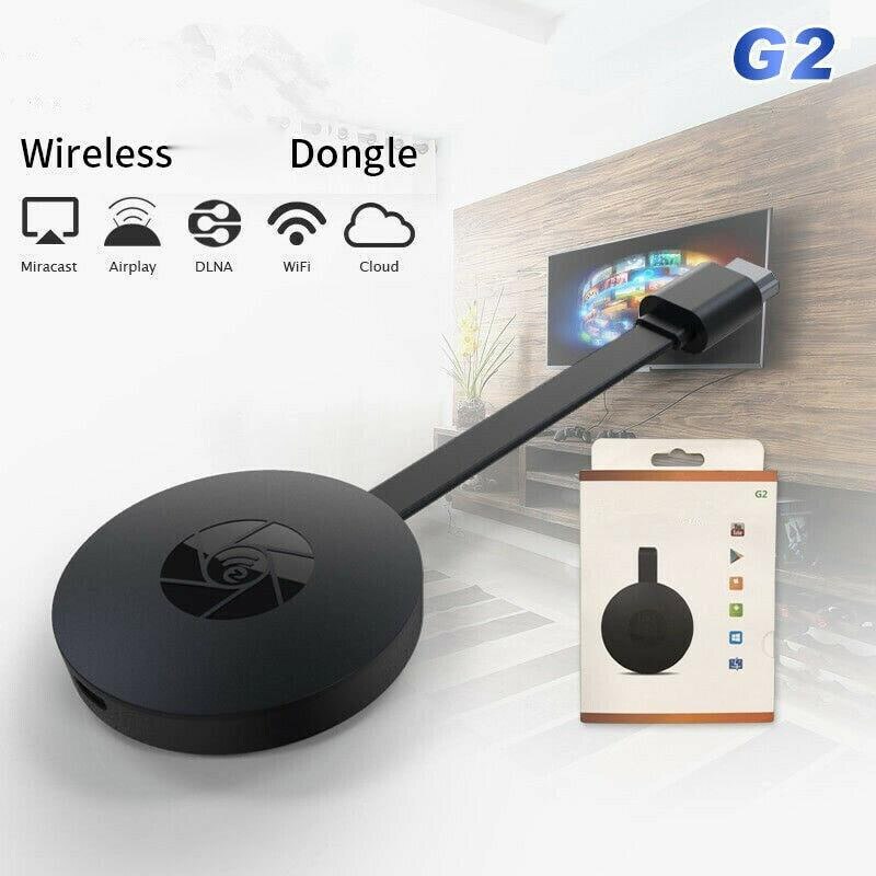 Mirascreen G2 Tv Stick Draadloze Hdmi-Compatibel Dongle Ontvanger 2.4G Wifi 1080P Dongle Miracast Airplay Dlna Voor android Ios