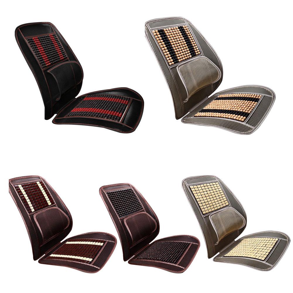 Aazon.co: HJJKKH Natural Wood Beaded Seat At, Suer Office Chair - View #3