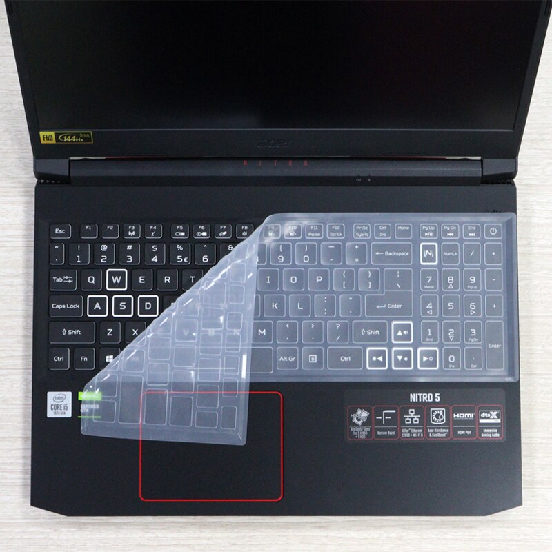 Silicone Laptop Keyboard Cover Skin Protector For Acer Nitro 5 AN517-52 AN517-51 AN517-41 AN517 52 51 41 17.3 inch Notebook