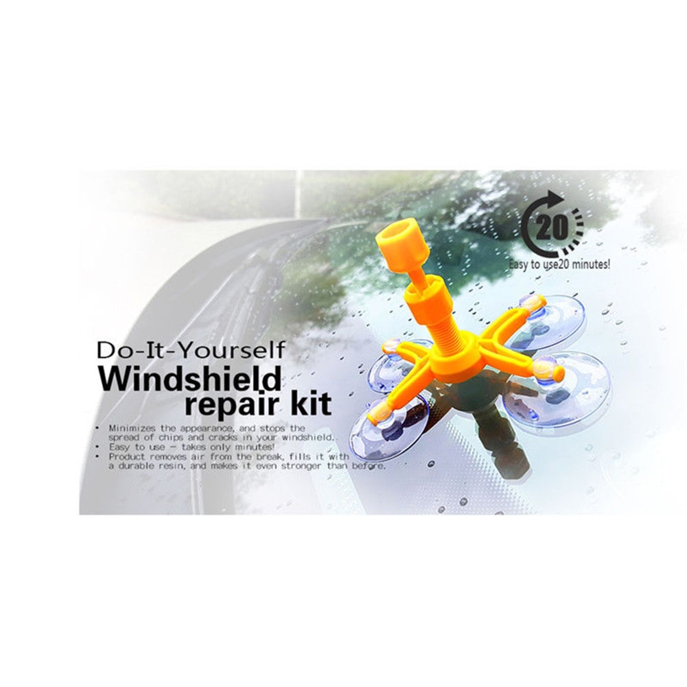 Car Windscreen Windshield Repair Tool Set DIY Car Auto Kit Wind Glass Chip Crack Quick Repair Agent Tools carros