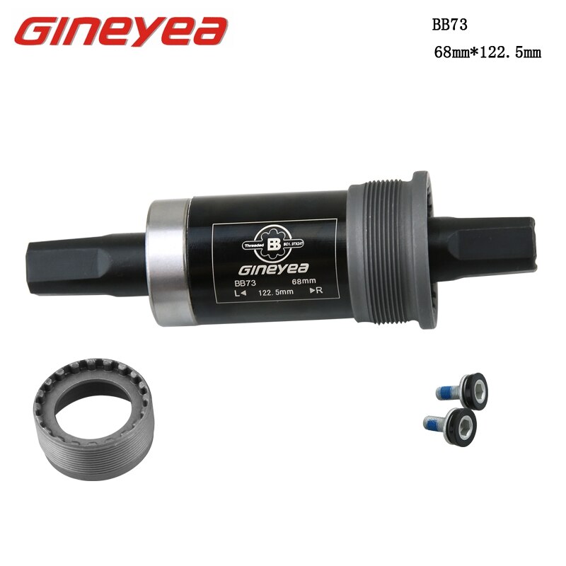 Gineyea BB73-68 Mountainbike Platz See Integriert Versiegelt Tretlager 68mm Lagerbier BB Fahrrad Teile: 122.5mm