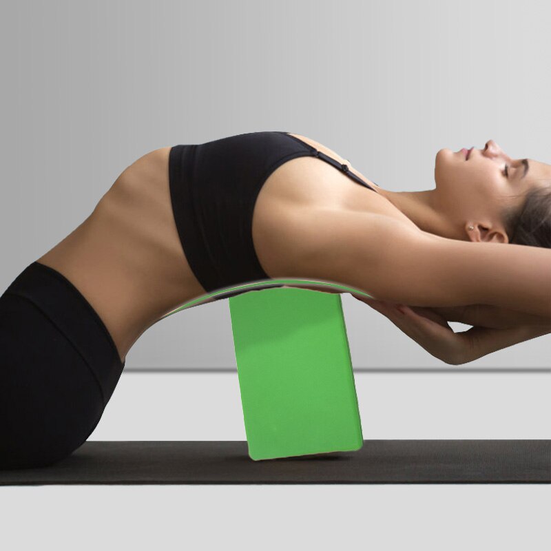 Tpe yoga blok farverig skum blok mursten træning fitness værktøj træning træning træning hjælp kropsformning sundhed træning værktøj