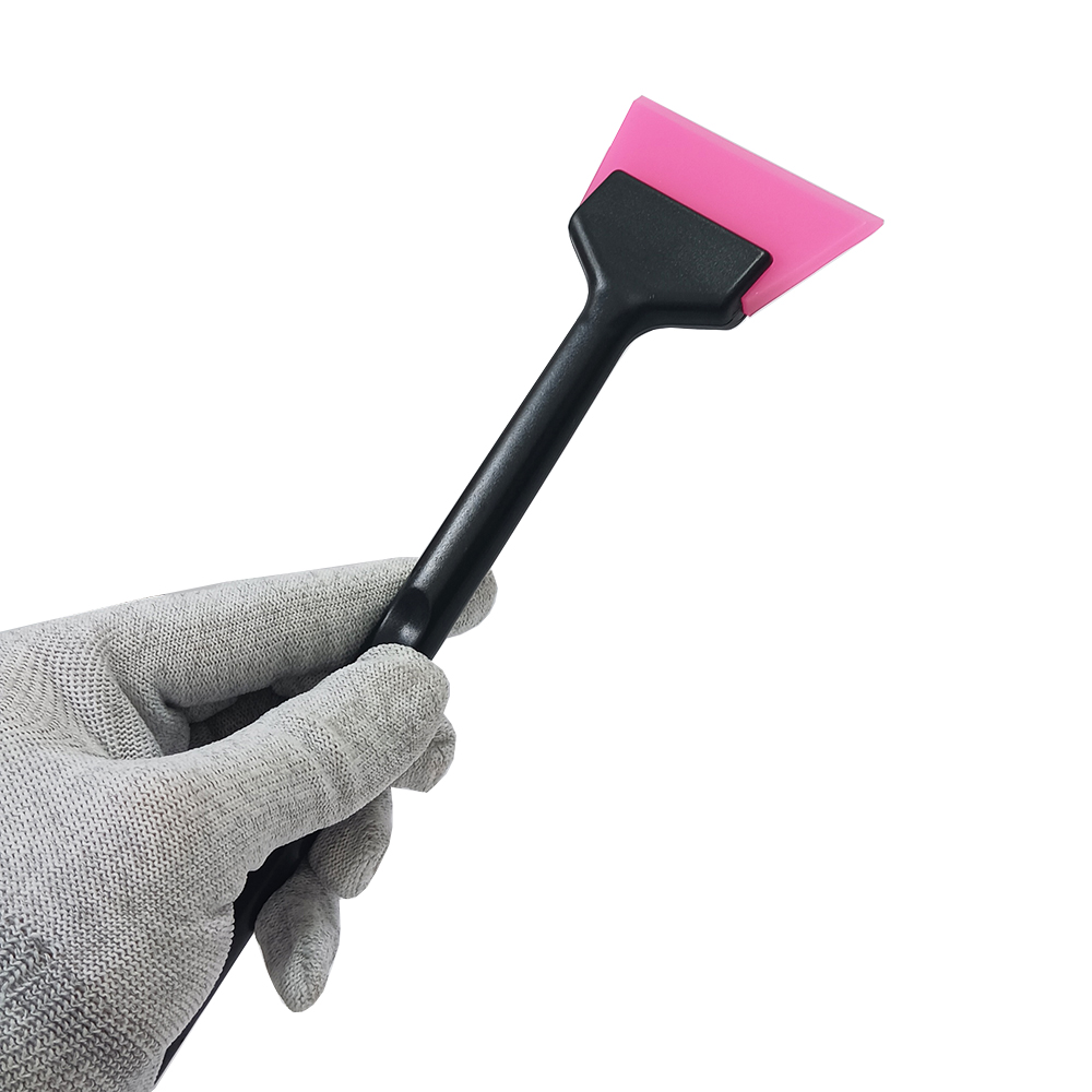 Autospiegelreinigingsschraper Lange ruitenwisser Geen kras Zacht rubberen mes Vensterglas Sneeuwijsverwijderaar Huishoudelijke keukenwasgereedschap