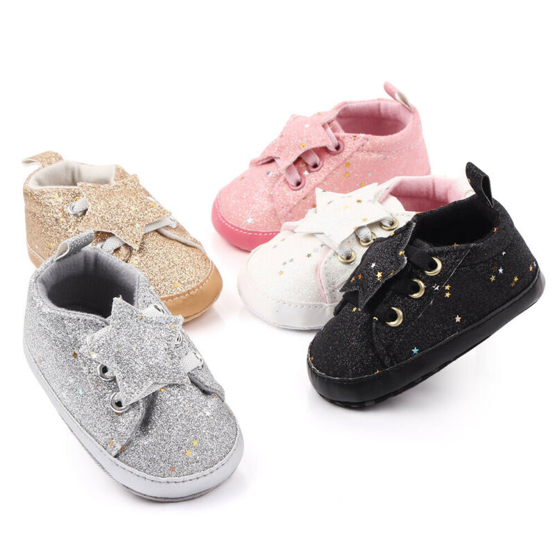 Newborn Baby Girls Shoes Moccasins Solid Infant Toddler Soft Sole Crib Bebe Footwear First Walker Prewalker Ballet Dress Shoe