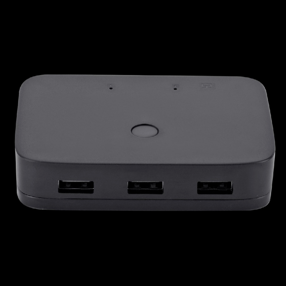 Hdmi-Compatibel Kvm Switch Switcher Splitter 2 In 1 Out 4K @ 30Hz Met USB2.0 Hub Voor pc Monitor Projector Toetsenbord Muis