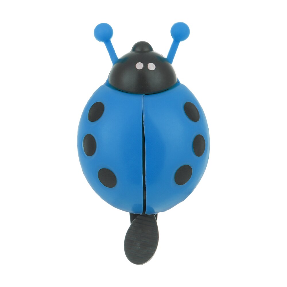 Plastikowy wioślarz dzwonek rowerowy śliczne dzieci chłopcy dziewczęta nowość biedronka błąd projekt klakson ostrzeżenie o bezpieczeństwie akcesoria rowerowe: Niebieski